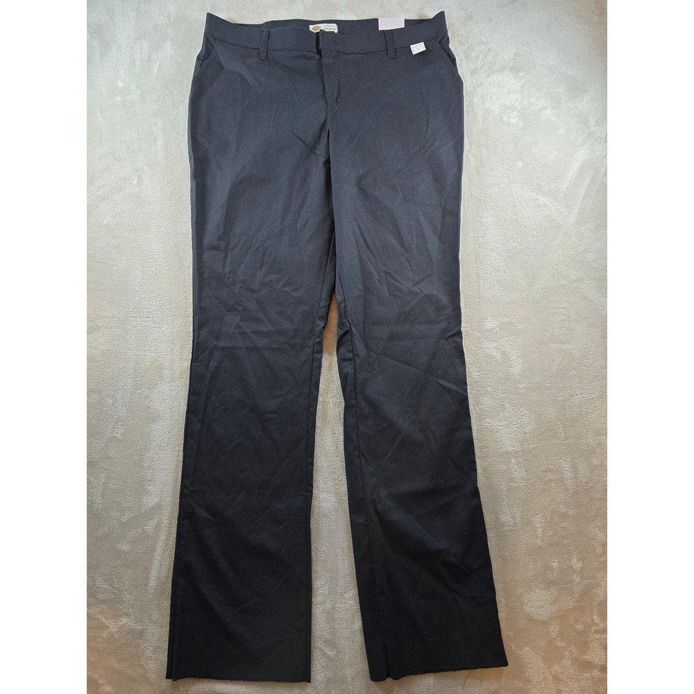 NWT‎ Dickies Pants Womens 16UU Black Work Pants Trousers Crafted For Women *Read